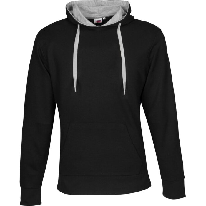 Mens Solo Hooded Sweater - Grey - Image 1
