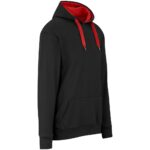Mens Solo Hooded Sweater - Red - Image 4