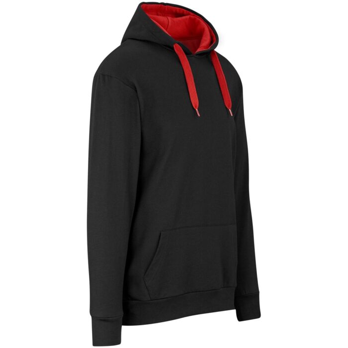 Mens Solo Hooded Sweater - Red - Image 4