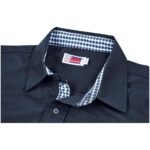 Ladies Long Sleeve Warrington Shirt - Navy - Image 2