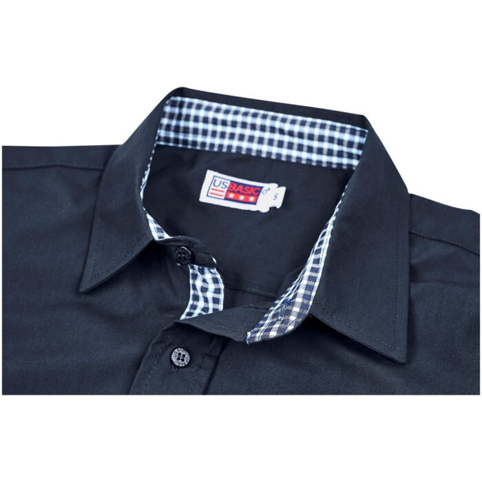 Ladies Long Sleeve Warrington Shirt - Navy - Image 2