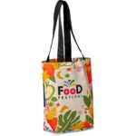 Hoppla Bayside Recycled PET Stitch-Bond Shopper - Image 4