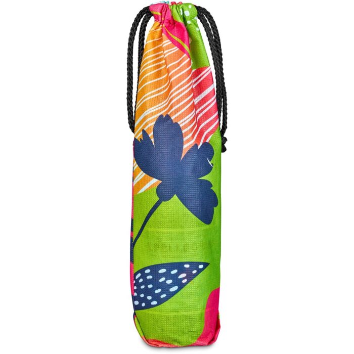 Hoppla Tipsy RPET Wine Bottle Drawcord Bag - Image 5