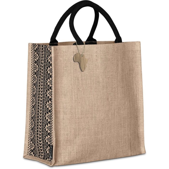 Andy Cartwright Symmetry Jute Tote - Image 4
