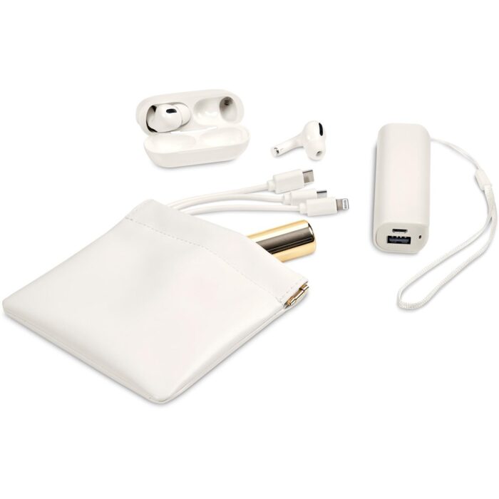 Eva & Elm Plush PU Tech & Accessory Pouch - Image 6