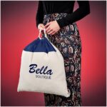 Kooshty Dominica Jumbo Cotton Drawstring Bag - Image 2
