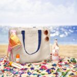 Kooshty Barbados Large Cotton Beach Bag - Image 3