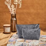 Okiyo Kesho Recycled PET Felt Mini Cosmetic Bag - Image 6