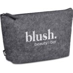 Okiyo Kesho Recycled PET Felt Mini Cosmetic Bag - Image 8