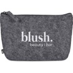 Okiyo Kesho Recycled PET Felt Mini Cosmetic Bag - Image 5