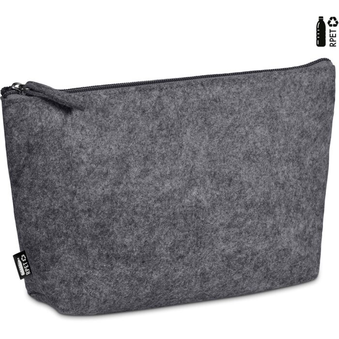 Okiyo Kesho Recycled PET Felt Mini Cosmetic Bag - Image 7