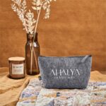 Okiyo Kesho Recycled PET Felt Accessory Bag - Image 6