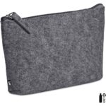 Okiyo Kesho Recycled PET Felt Accessory Bag - Image 8