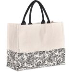 Okiyo Hana Printed Cotton Tote - Image 5