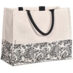 Okiyo Hana Printed Cotton Tote - Image 6