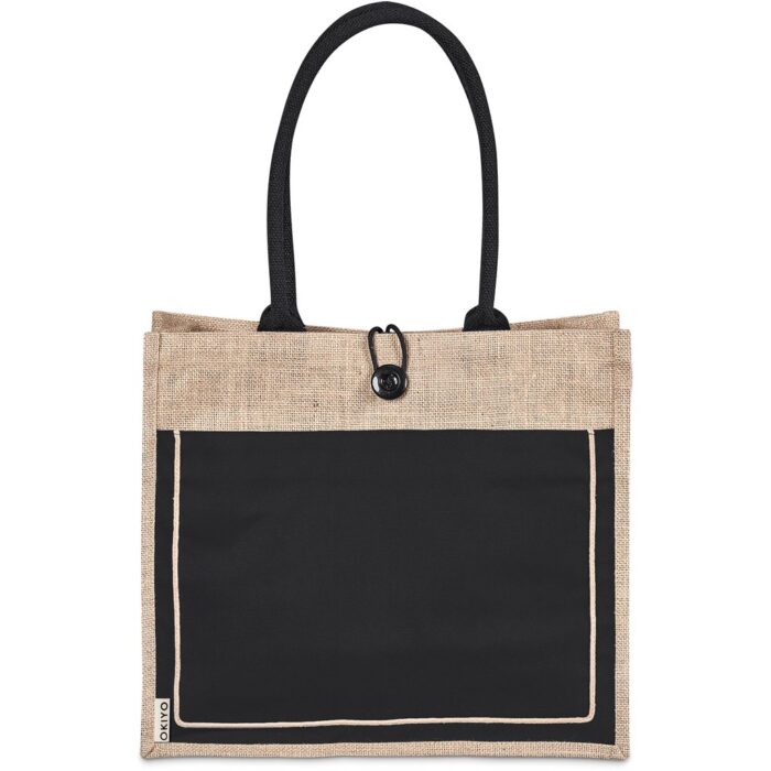 Okiyo Umi Jute & Cotton Tote - Image 7