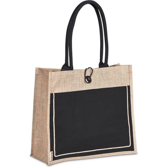 Okiyo Umi Jute & Cotton Tote - Image 3