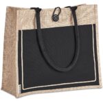 Okiyo Umi Jute & Cotton Tote - Image 5