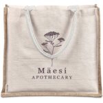 Okiyo Chinsai Maxi Jute & Cotton Tote - Image 8