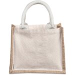 Okiyo Chinsai Mini Jute & Cotton Gift Bag - Image 4