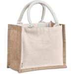 Okiyo Chinsai Mini Jute & Cotton Gift Bag - Image 10