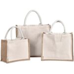 Okiyo Chinsai Mini Jute & Cotton Gift Bag - Image 5