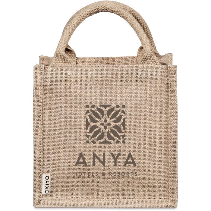 Okiyo Miyag Mini Jute Gift Bag - Image 3