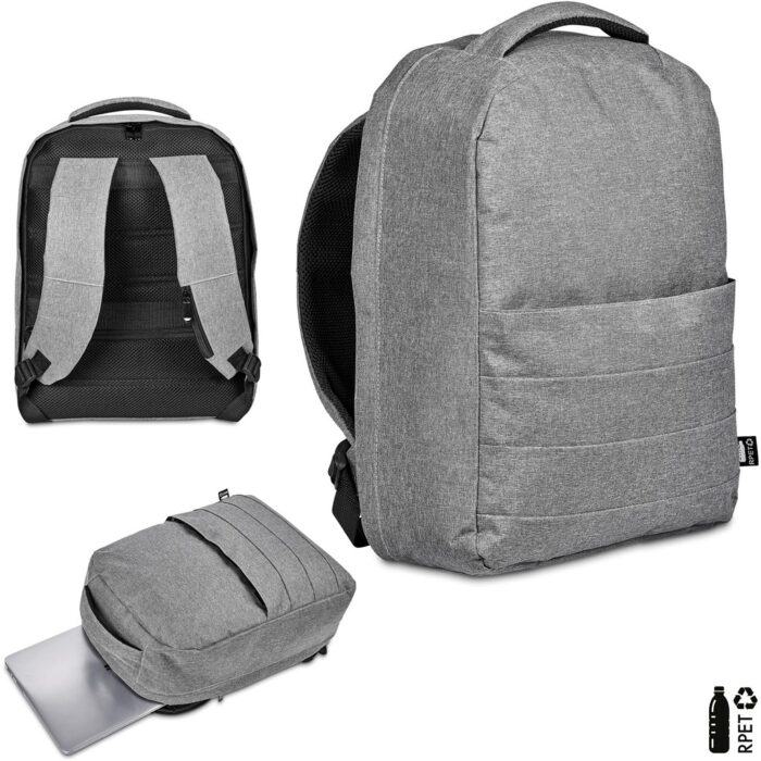 Swiss Cougar Tallinn Anti-Theft Recycled PET Laptop Backpack - Image 10