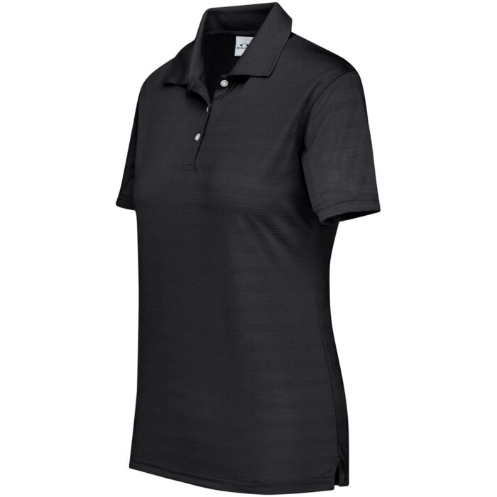 Ladies Icon Golf Shirt - Black - Image 2