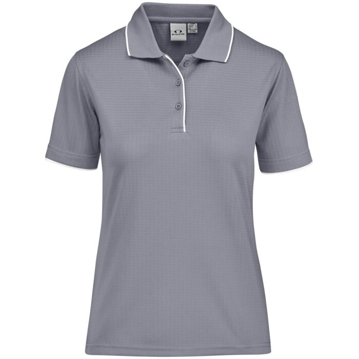 Ladies Elite Golf Shirt - Grey - Image 1