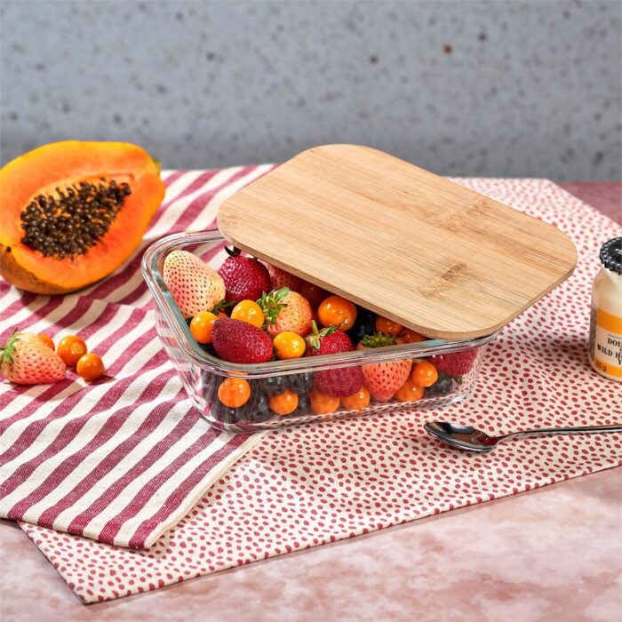 Okiyo Moshi Glass & Bamboo Lunch Box - Image 21