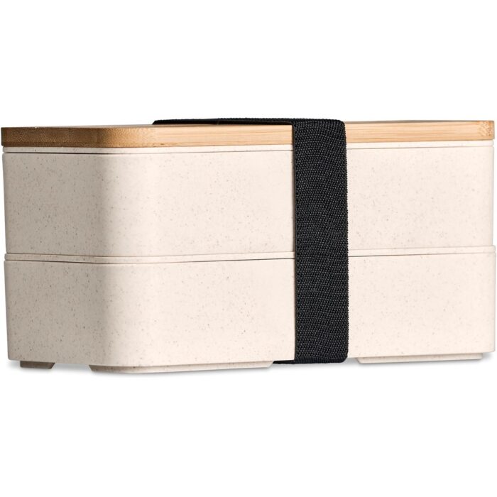 Okiyo Dura Wheat Straw & Bamboo Lunch Box Set - Image 5