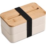 Okiyo Dura Wheat Straw & Bamboo Lunch Box Set - Image 12