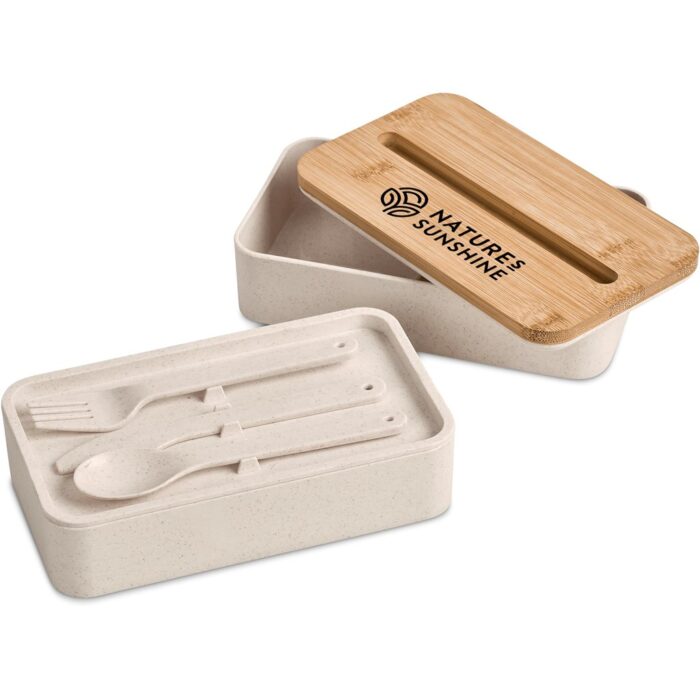Okiyo Dura Wheat Straw & Bamboo Lunch Box Set - Image 23