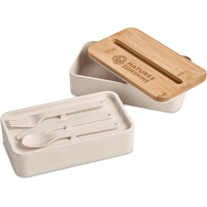 Okiyo Dura Wheat Straw & Bamboo Lunch Box Set - Image 17