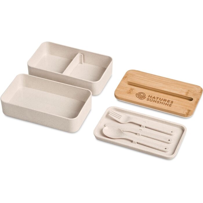 Okiyo Dura Wheat Straw & Bamboo Lunch Box Set - Image 24