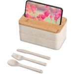 Okiyo Dura Wheat Straw & Bamboo Lunch Box Set - Image 15