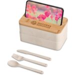 Okiyo Dura Wheat Straw & Bamboo Lunch Box Set - Image 14