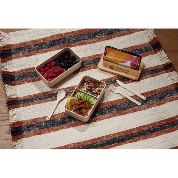 Okiyo Dura Wheat Straw & Bamboo Lunch Box Set - Image 19