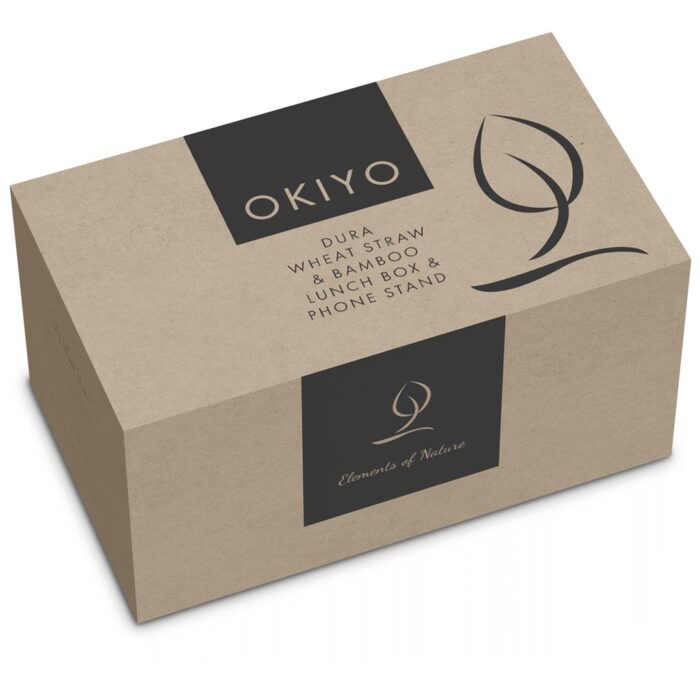 Okiyo Dura Wheat Straw & Bamboo Lunch Box Set - Image 11