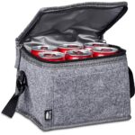Okiyo Reitoko Recycled PET Felt 6-Can Cooler - Image 3
