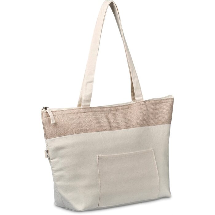 Okiyo Arshi Cotton & Jute 12 Can Lunch Cooler - Image 7