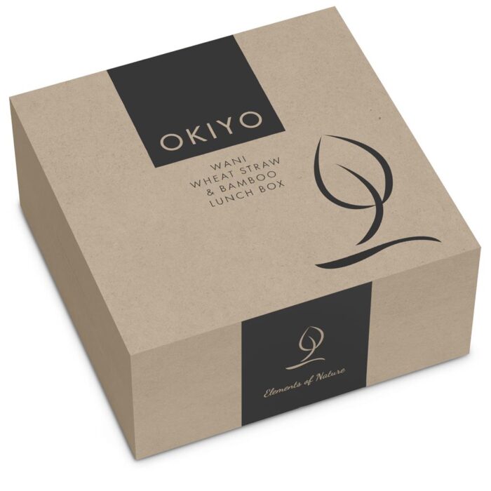 Okiyo Wani Wheat Straw & Bamboo Lunch Box - Image 6