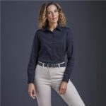 Ladies Long Sleeve Alex Varga Opus Stretch Shirt - Image 2