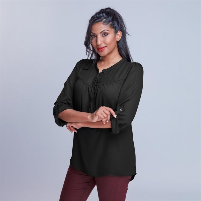 Ladies Long Sleeve Candice Blouse - Image 5
