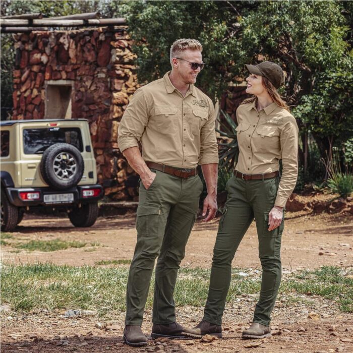 Mens Long Sleeve Mawenzi Twill Shirt - Image 9