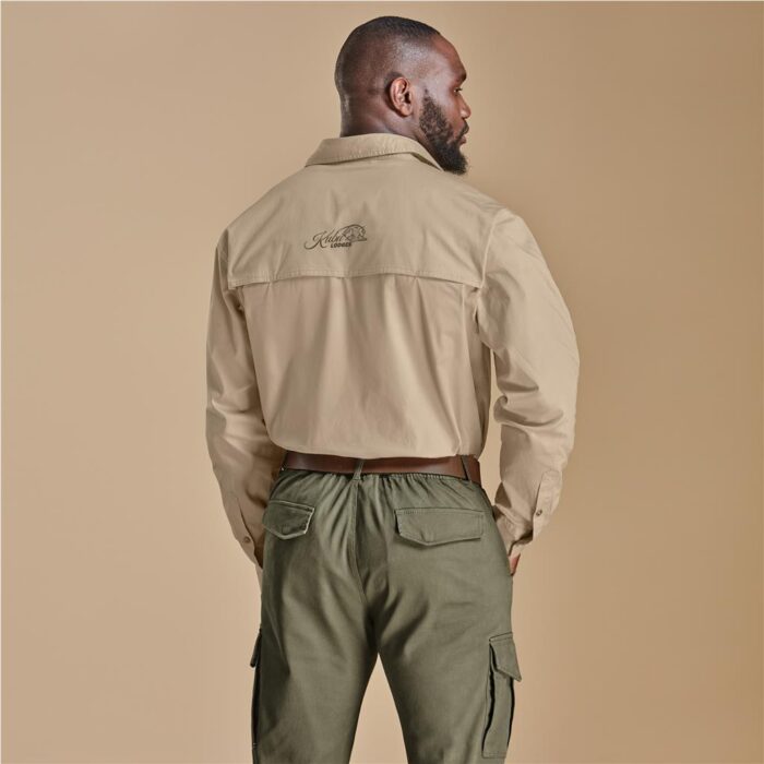 Mens Long Sleeve Mawenzi Twill Shirt - Image 2