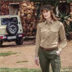 Ladies Long Sleeve Mawenzi Twill Shirt - Image 8