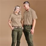 Ladies Short Sleeve Mawenzi Twill Shirt - Image 4