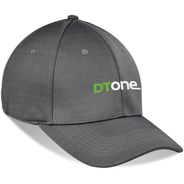 Ace 6 Panel Fitted Cap - White - Image 1